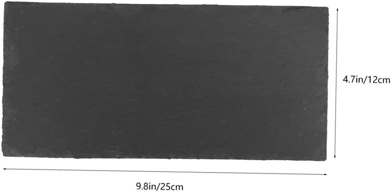 HALONTIN Turtle Basking Platform Rocks Slate Rock for Reptiles Tortoise Food Dish Landscape Habitat Decor Accessories, Basking Rock for Crested Gecko Lizard Bearded Dragon Turtle, Gray - Image 2